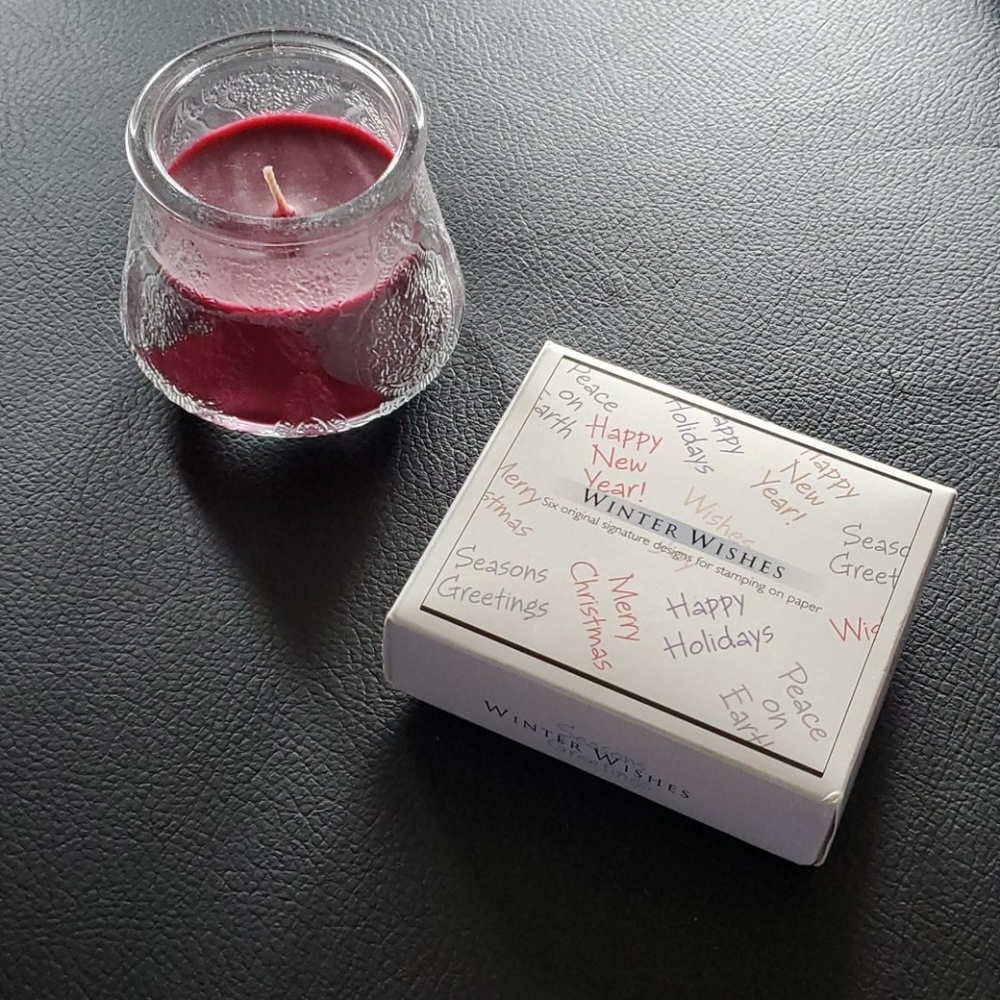 Winter wishes stamps